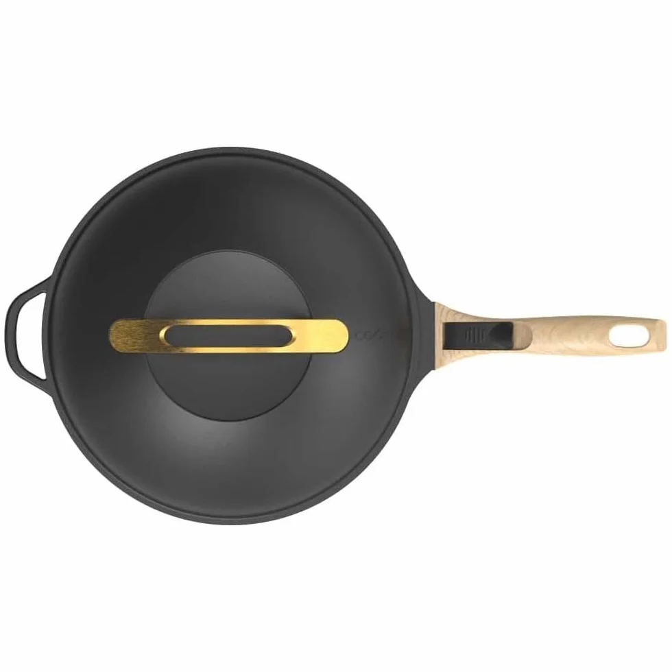 COOKUT - La Fabulosa - Sartén 8 en 1-24 cm - METEORE - Antiadherente, Ecológica, Sin PFOA - Inducción y Horno