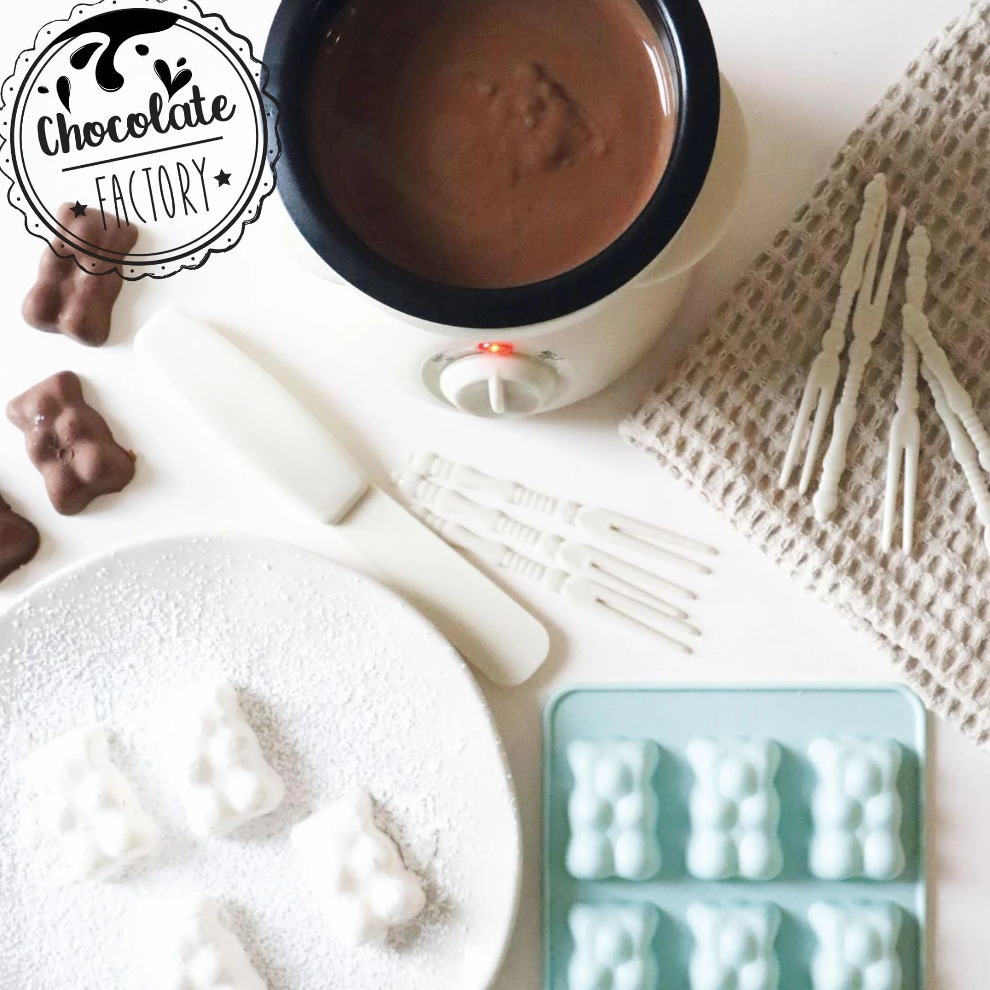 Máquina Fondue de Chocolate Chocolate Factory Eléctrica 2-4 Personas