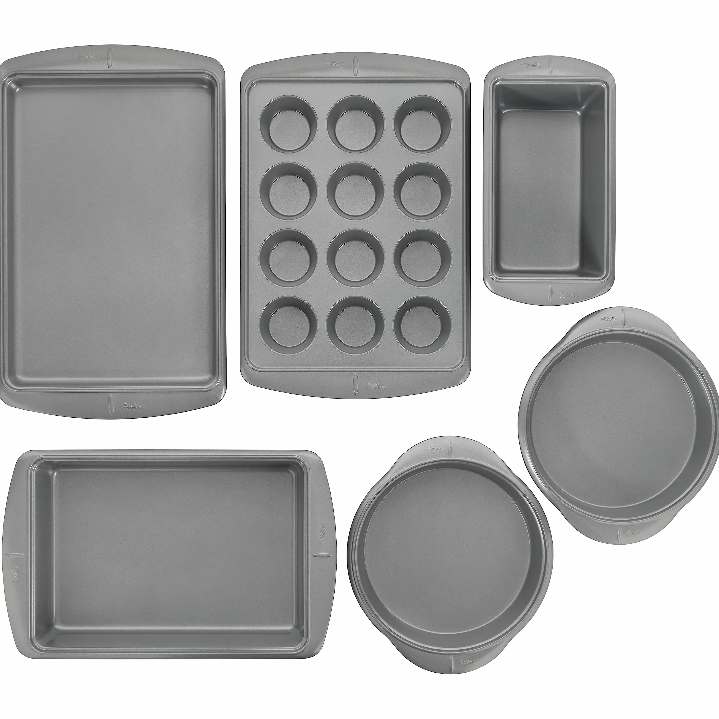 Wilton Ever Glide - Juego de utensilios para hornear antiadherentes para cocinar y hornear, juego de 6 piezas