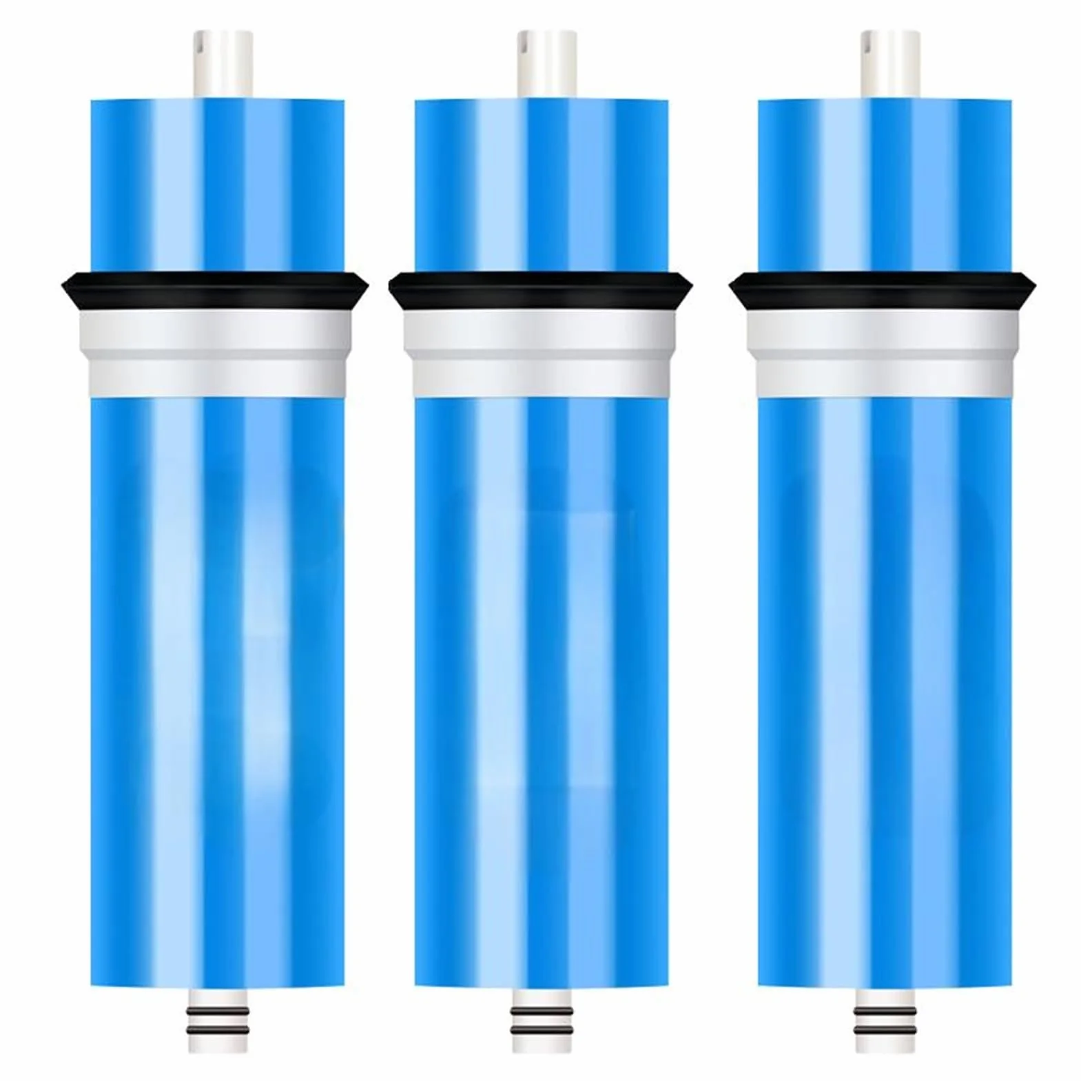 Membrana de ósmosis inversa 3012-800 800 gpd, 3 unidades, cartuchos filtro agua for en el sabor del agua. Fácil instalación