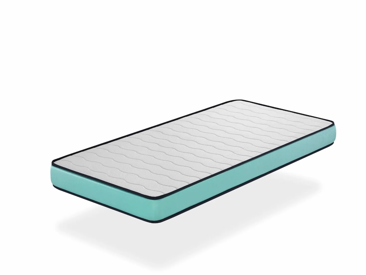 DORMISSIMO Colchón 80x160 Cama Infantil Altura 14 CM Confort Ergonomico Transpirable