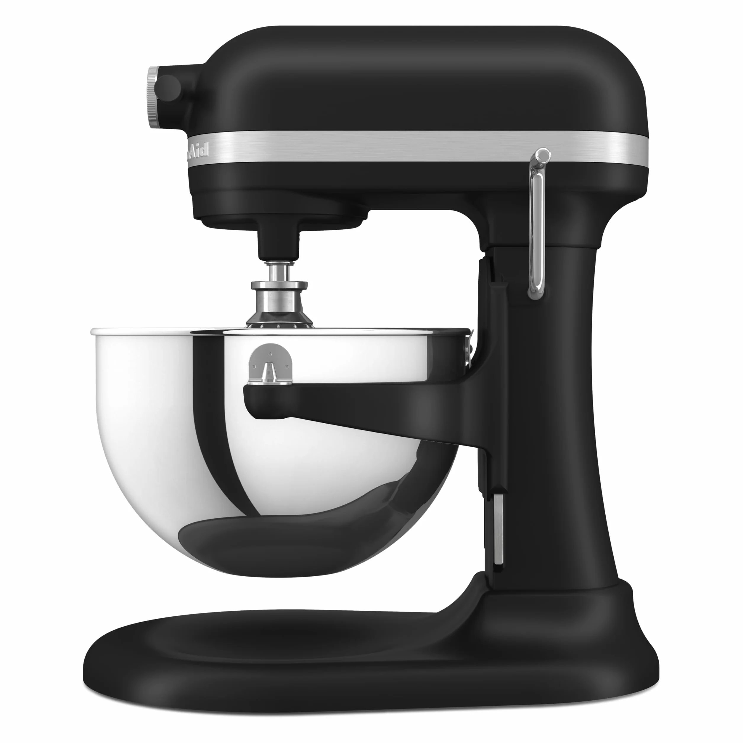 KitchenAid Batidora Amasadora Bowl-Lift 5.2L Heavy Duty, Cuerpo y Engranajes Metálicos, 11 Velocidades, Flex Edge, 67 Puntos de Contacto, Negro Mate