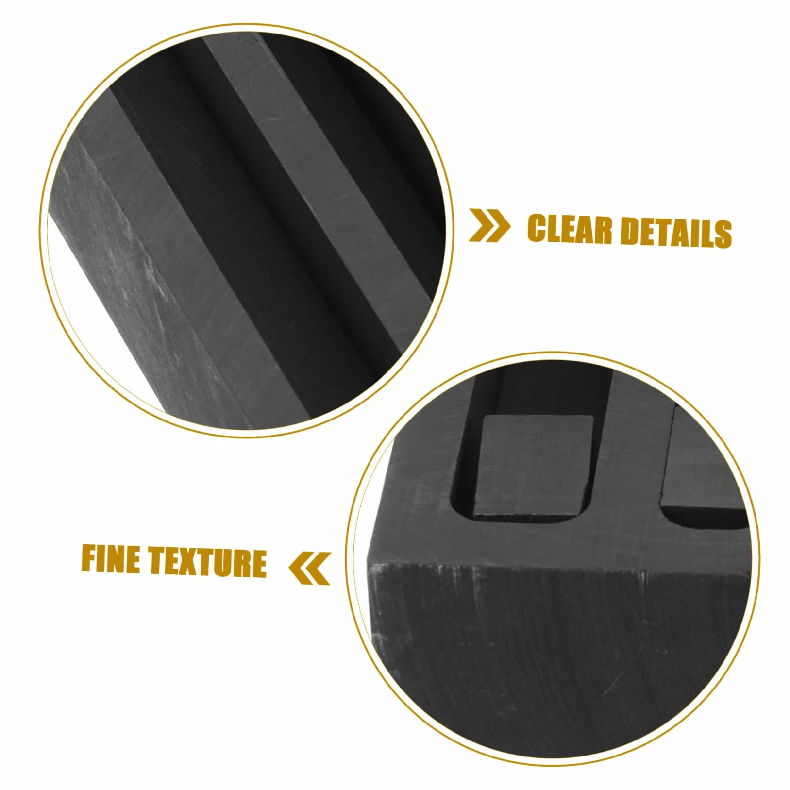 TEHAUX Molde De Lingotes De Grafito De Alta Densidad 10X10X0.83 Pulgadas Molde De Joyería Para FundicióN Y RefinacióN De Metales Herramienta Para Talleres Y Artesanía MetalúRgica