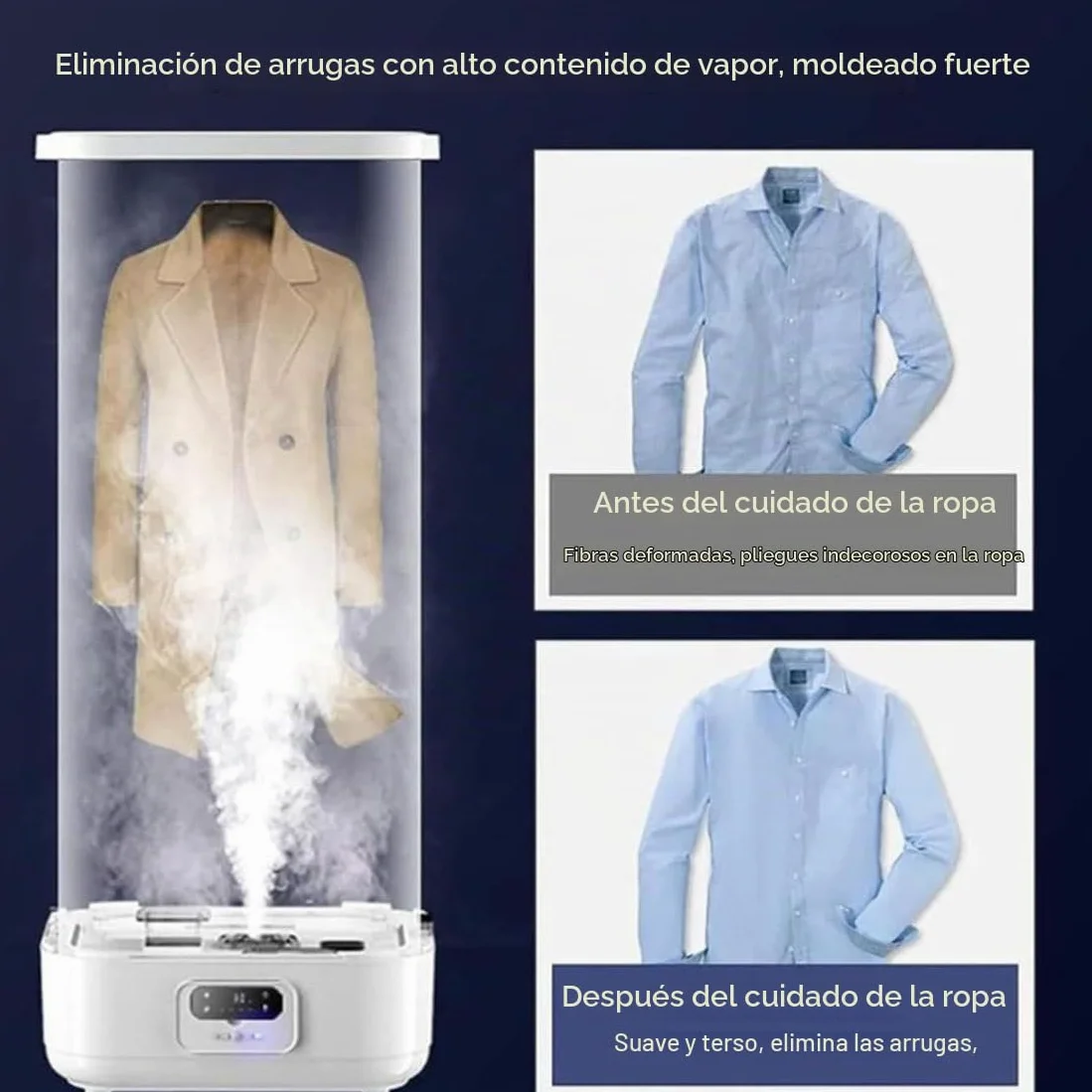 Plancha de vapor vertical inalámbrica automática de 900 W, vaporizador plegable y secadora de ropa, máquina para planchar ropa y quitar arrugas, para ropa y telas