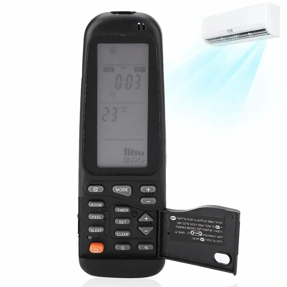 TECHZOCO Mando Universal para Aire Acondicionado 25 en 1 Compatible con Electra Airwell Emailair Elco RC