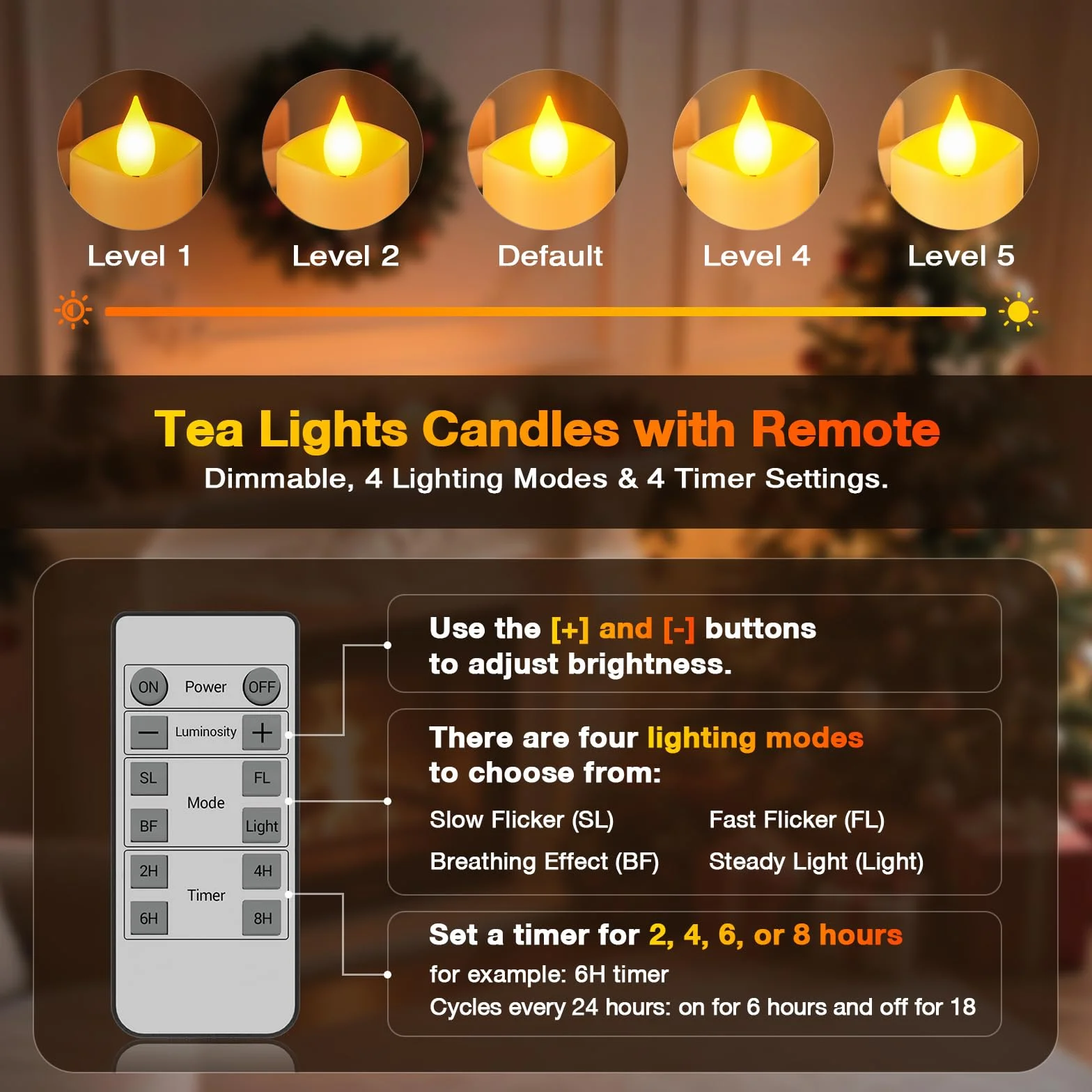 Yme 12 Piezas Velas de Té LED Recargables USB con Base de Carga, Vela LED Efecto Llama Velas Electricas Decorativas con Mando a Distancia para Halloween Navidad Fiesta Hogar Cara Decoración
