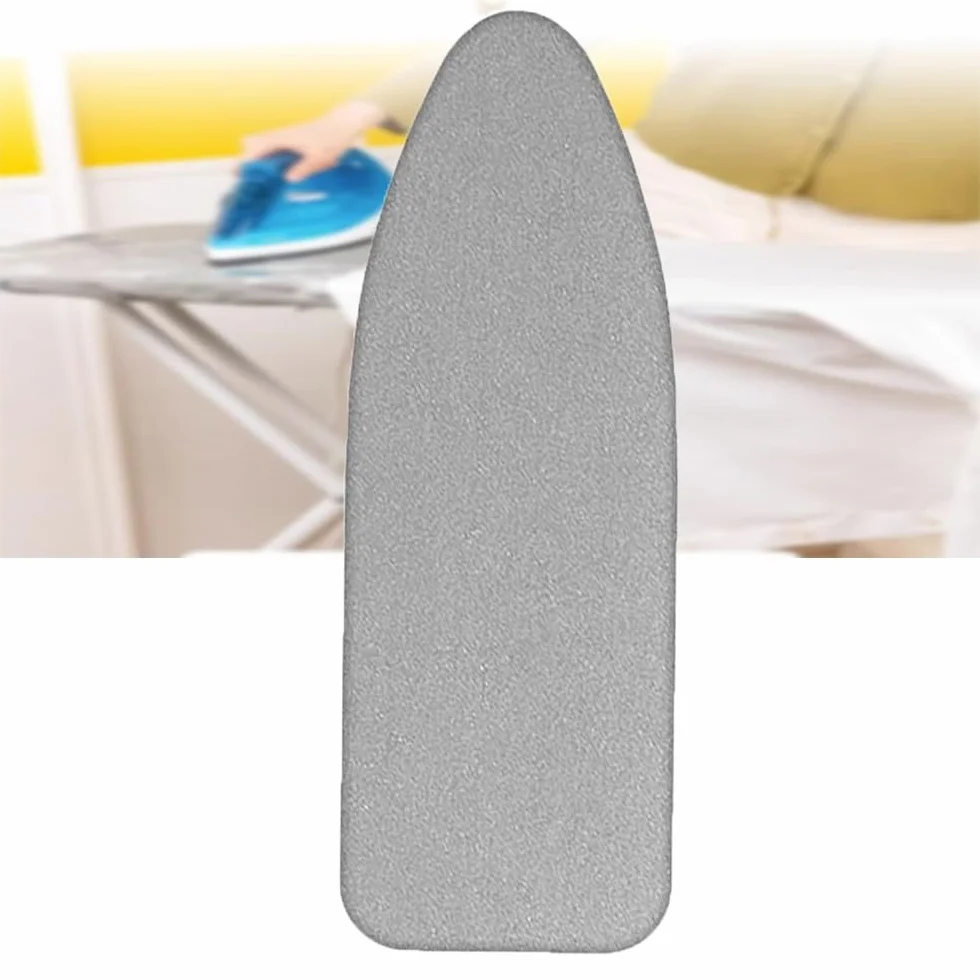 Funda y Almohadilla de algodón para Tabla de Planchar de 13 x 38 Pulgadas, Funda de Repuesto para Tabla de Planchar, Almohadilla Reflectante de Calor, Funda Acolchada Ajustable (c