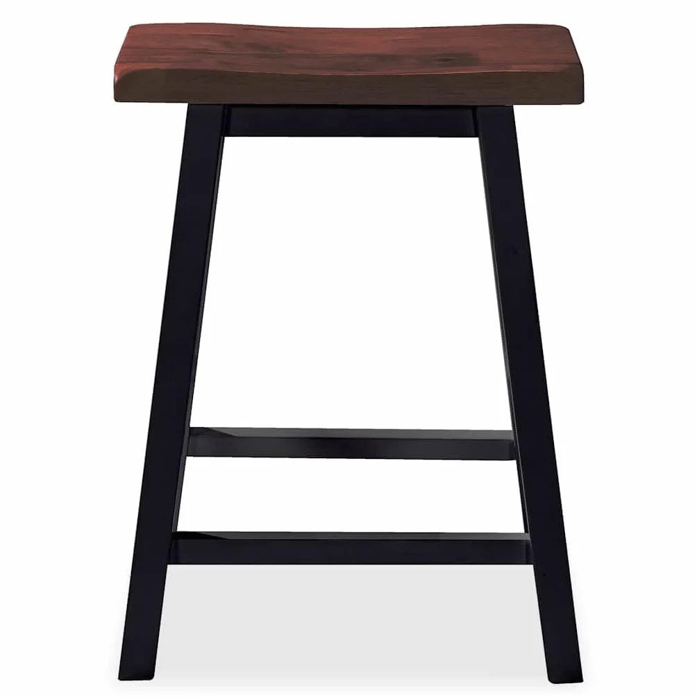 Juego de bar de 3 piezas de MDF negro, mesa de bar y 2 taburetes, con estantes para comedor, cocina, diseño que ahorra espacio, comodidad para familia e invitados