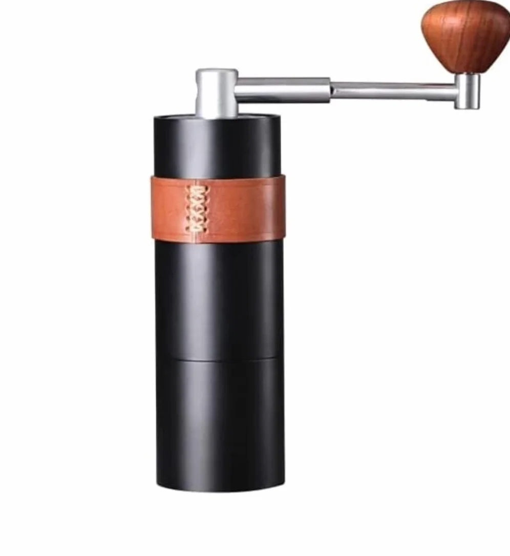 Molinillo Café Molino Cafe Molinillo de manivela Manual, Molinillo de Granos de café, máquina de café portátil, Molinillo Manual doméstico Moledor De Cafe(Black)