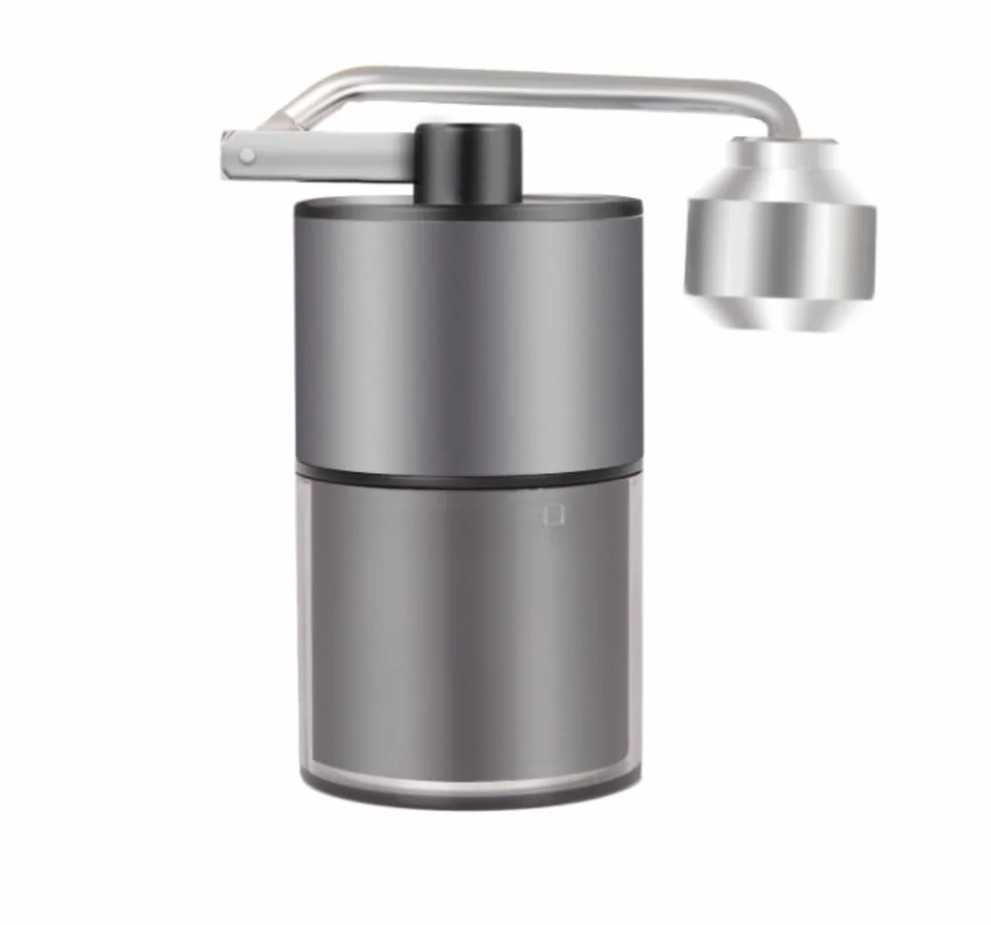 Molinillo Café Molino Cafe Molinillo De Café Manual Portátil, Molinillo De Café Pequeño Multifuncional Ajustable De Acero Inoxidable Moledor De Cafe(Blue,Silver)