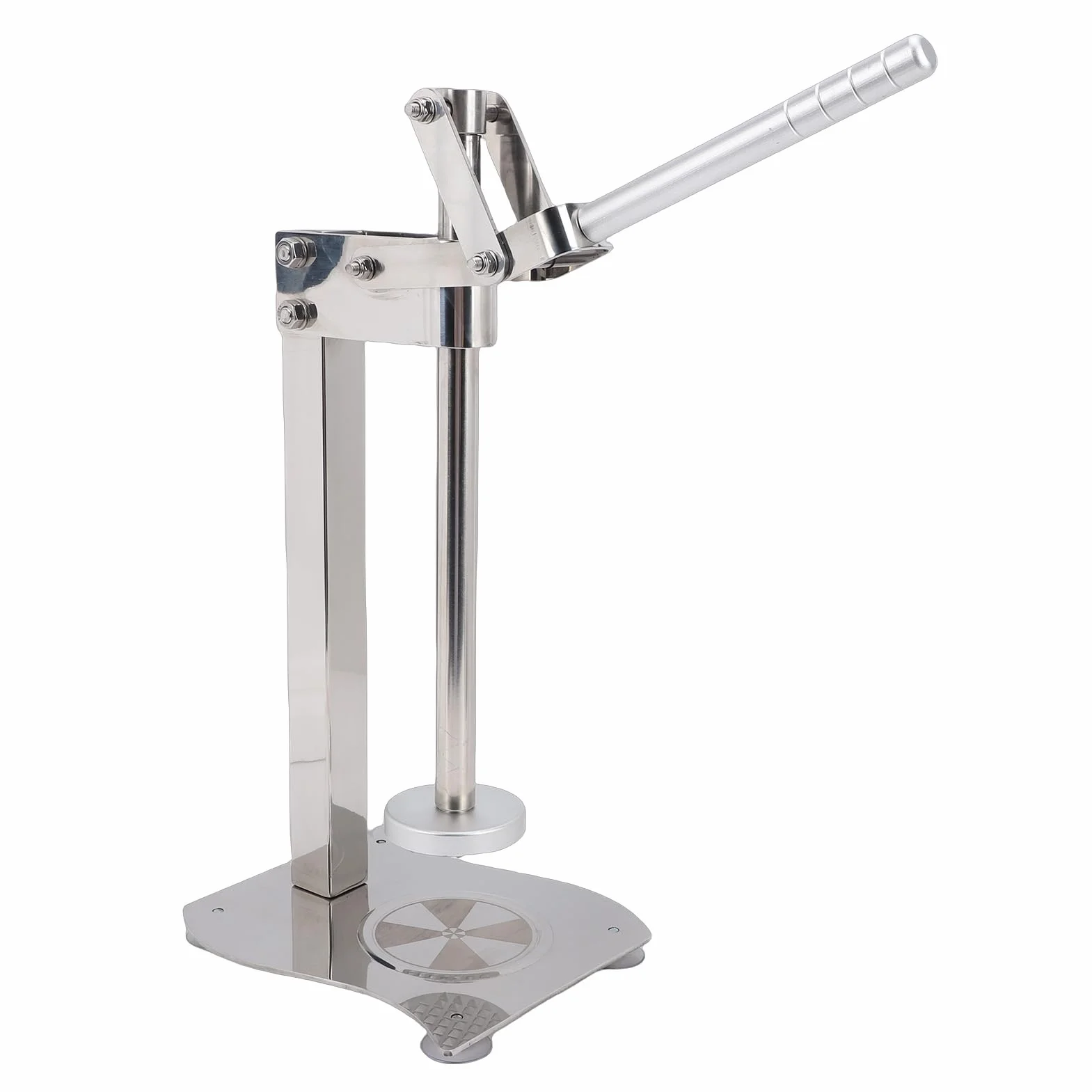 SIXRUN Exprimidor Manual de Acero Inoxidable 304 Prensa de Limón Extractor de Cítricos Exprimidor de Limones con Empuñadura Antideslizante para Hogar Cocinas Bares Restaurantes