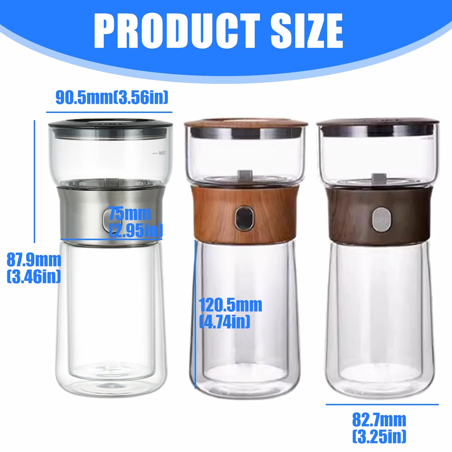 Taza Infusora de té Lista para presentar Que resalta la Estructura de elaboración de Cerveza con Grifo Simple, excelente para los Amantes del té Regalo