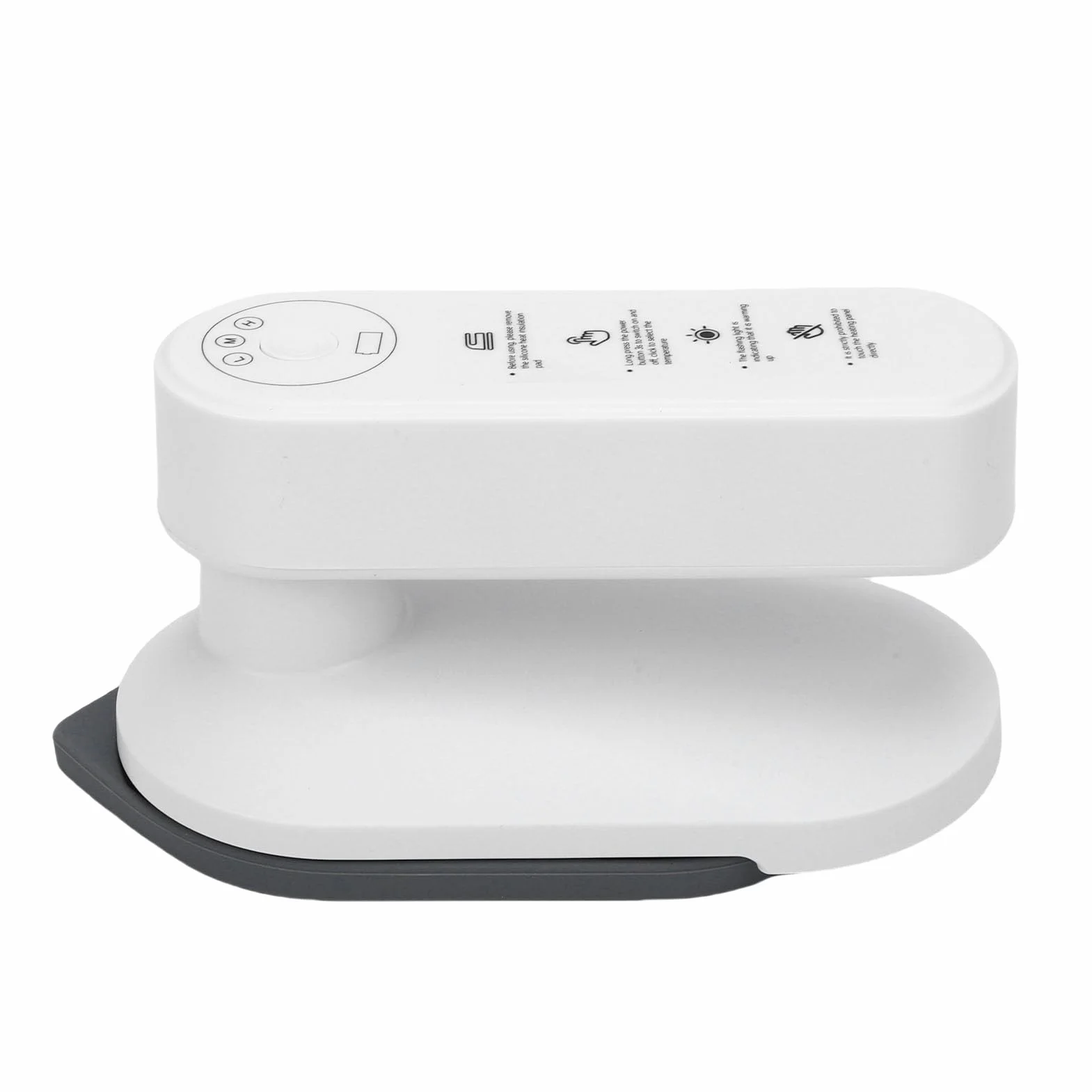 POENVFPO Plancha eléctrica inalámbrica, plancha de viaje portátil con 3 ajustes de temperatura, calentamiento rápido en 30 segundos, batería de 5000 mAh para una rápida eliminación de arrugas