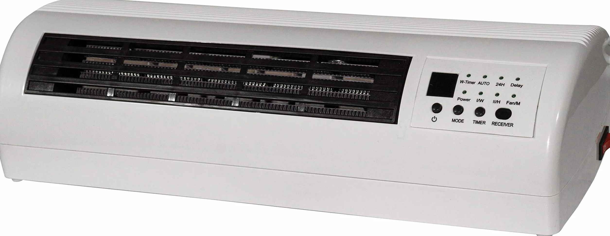 Prem-I-air Calentador de puerta de 2 kW con control remoto y temporizador de 24 horas de 7 días