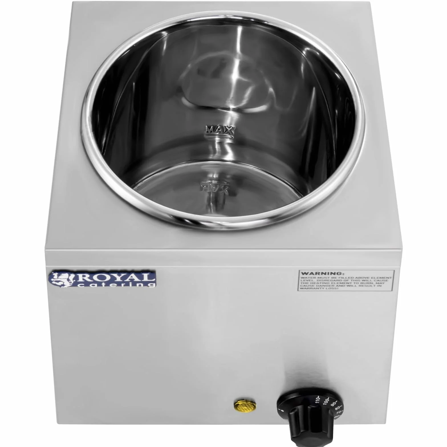 Royal Catering RCBM-1/4R Baño María Hotpot 150 W 2,75 l