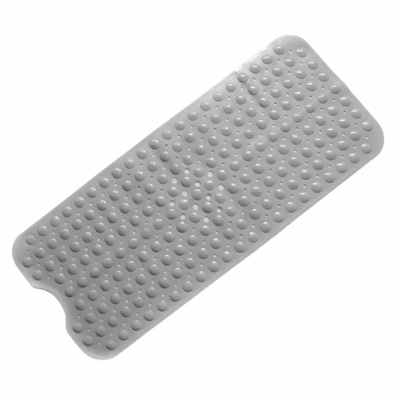 Alfombrillas de baño, Alfombra De Ducha Lavable con Drenaje, Color Gris, Perfecta for Bañeras Y Seguridad En El Baño
