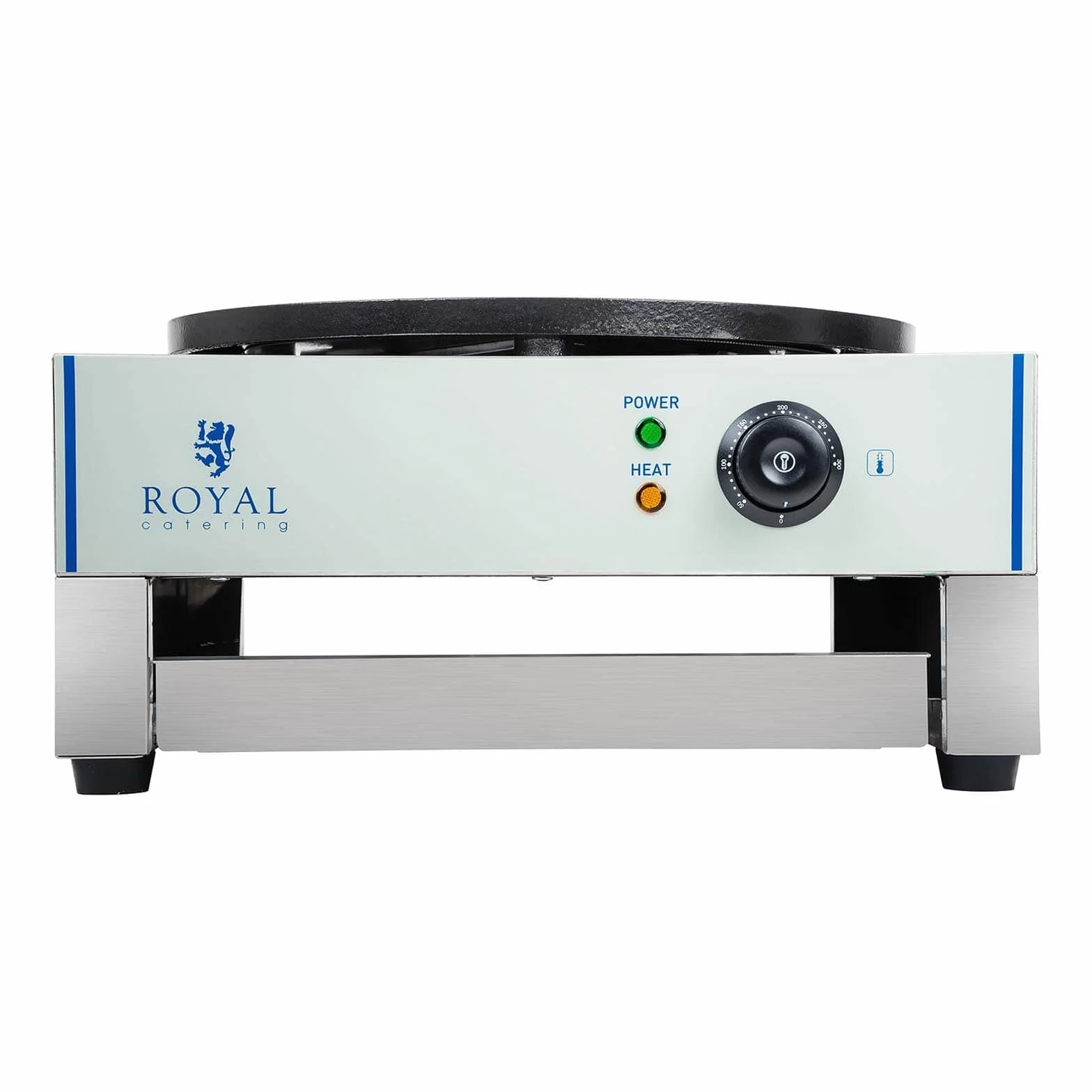 Royal Catering - RCEC-3000-E - Crepera - 40 cm - Potencia: 1 x 3000 Watt