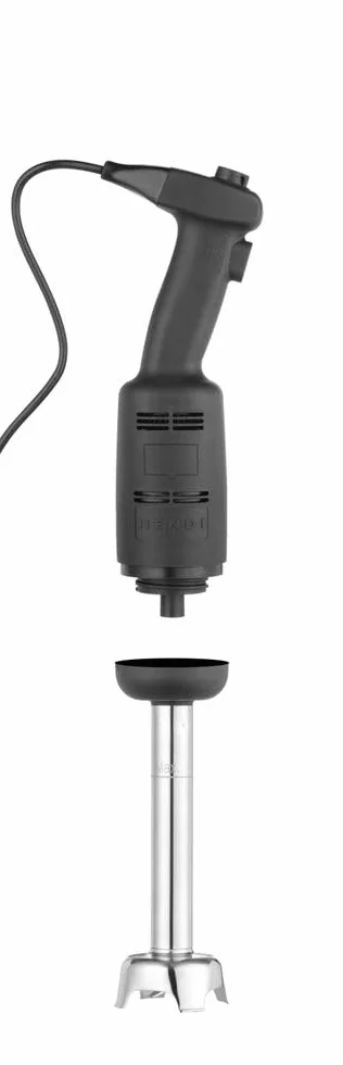 HENDI Batidora de Mano para Uso Profesional con Velocidad Ajustable | PA y acero inoxidable, brazo batidor 160mm, 230V/270W, 140x76x(H)503mm, peso 1,68kg