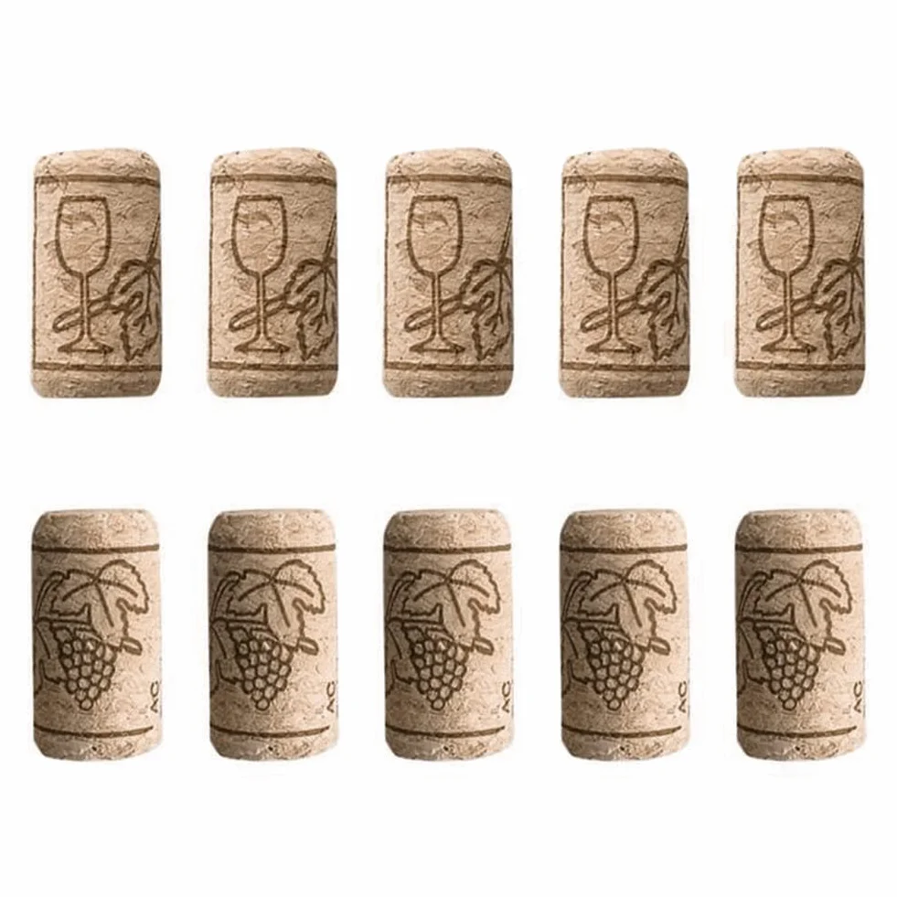 200 unidades vino corcho ensaneidad vino corcho vino botella tapón barra herramienta botella madera ensaneidad cubierta