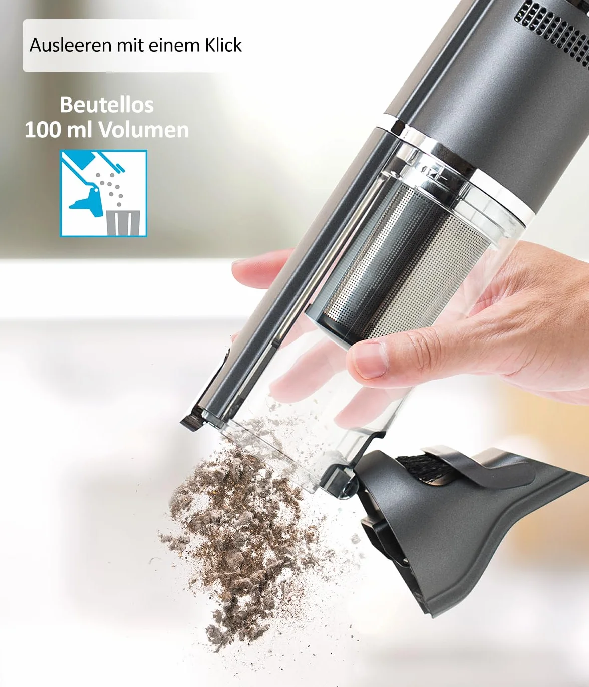 Genius Invictus One 3.0e - Aspiradora de mano (5 piezas, kit de accesorios para Invictus One 3.0e, cepillo flexible suave, cepillo para polvo, boquilla flexible, boquilla triangular, adaptador para