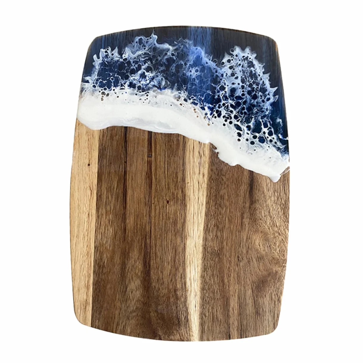 Tablero De Cortar De Madera Diseño Único para Cocina Tabla De Cortar Resistente Deformaciones para Verduras y Frutas para Cocineros y Elegantes