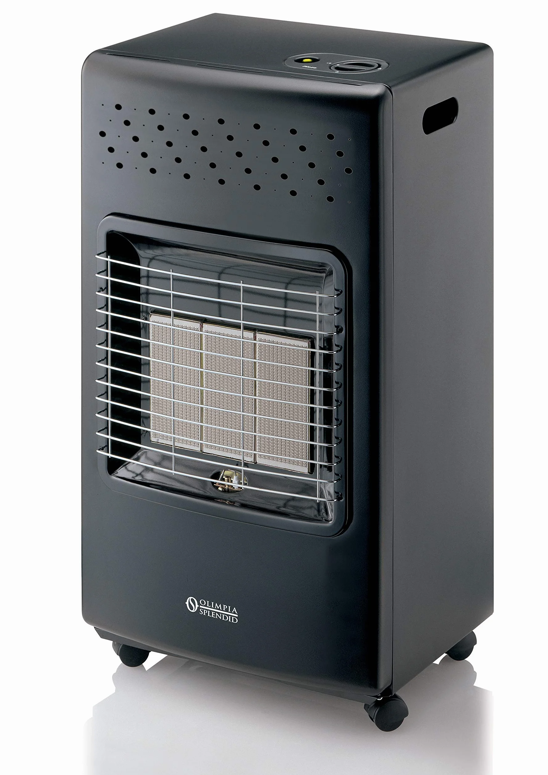 Olimpia Splendid Estufa de Gas con Infrarrojos 4200 W - 99387 Stovy Infra Black, Made in Italy