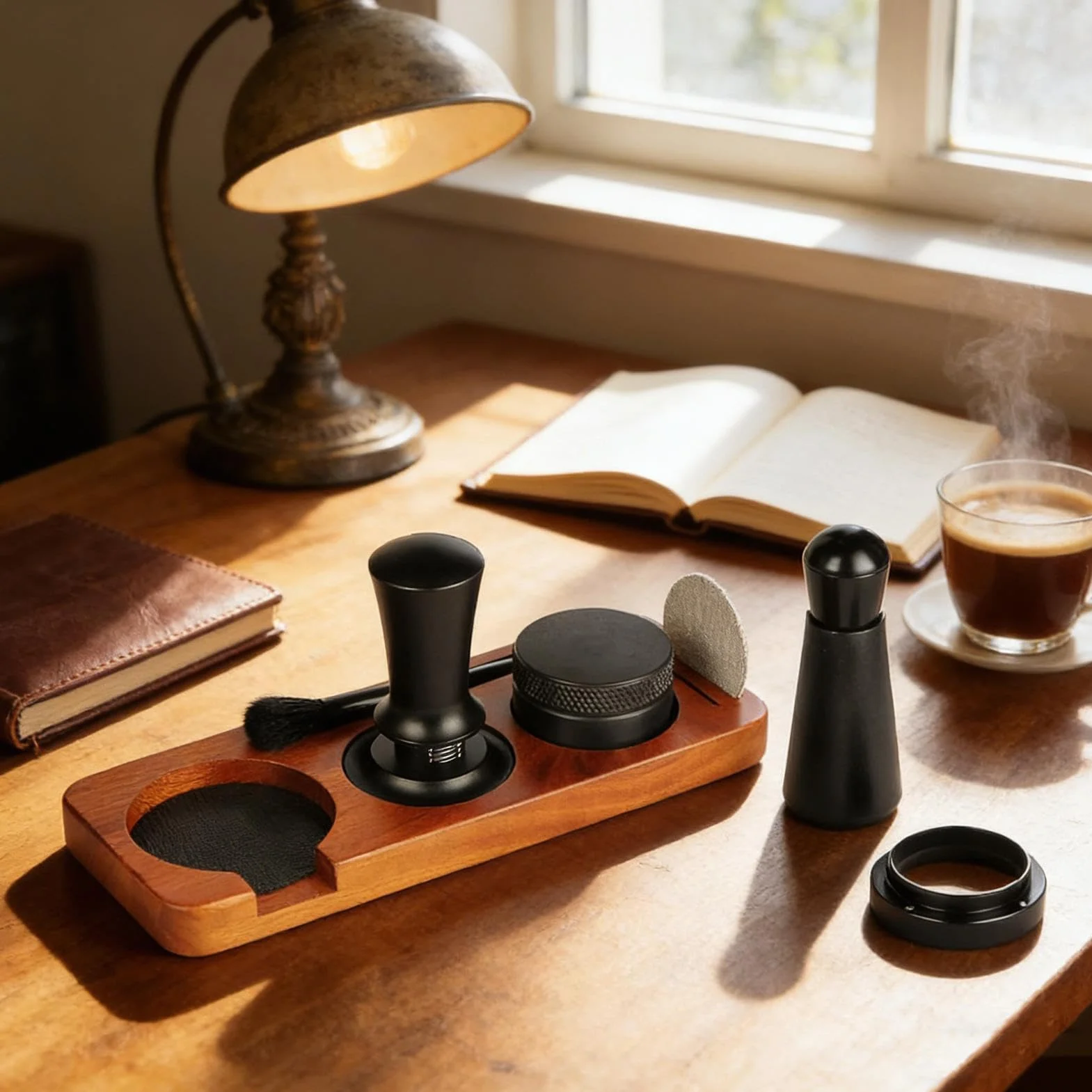 Juego de amplificador de café para preparar café - s Dispensador de café | Estación de prensa expreso - Para bares de negocios Apartamentos para estudiantes Cafés Entusiastas