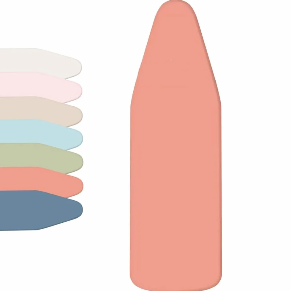 Funda para tabla de planchar de alta calidad, resistente al calor y a las manchas, ajuste universal, 90 x 30 a 140 x 50 cm, bordes elásticos, ideal para planchas de vapor, diseño de color sólido