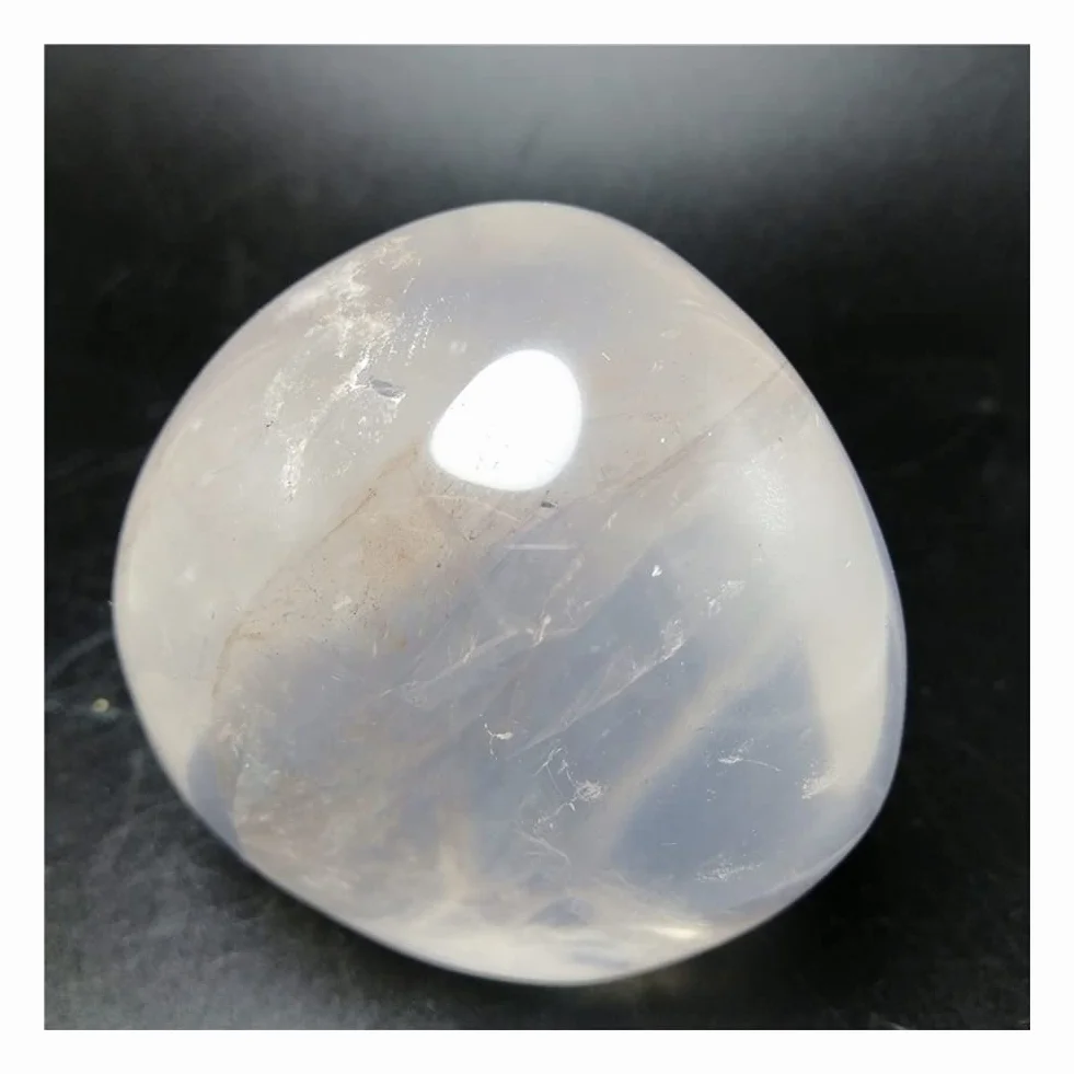 Salud y hogar Adorno de Cristal Raro Chakra de Color Blanco Raro de Color Raro Color Raro para decoración del hogar (Size : 220-280g)
