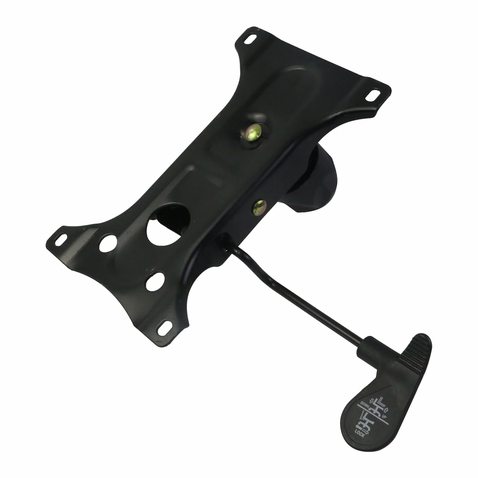 1 mecanismo de inclinación para silla de juegos, piezas de repuesto para silla de oficina, mecanismo de asiento giratorio de control de inclinación, 9.9 x 6 pulgadas (largo x ancho)