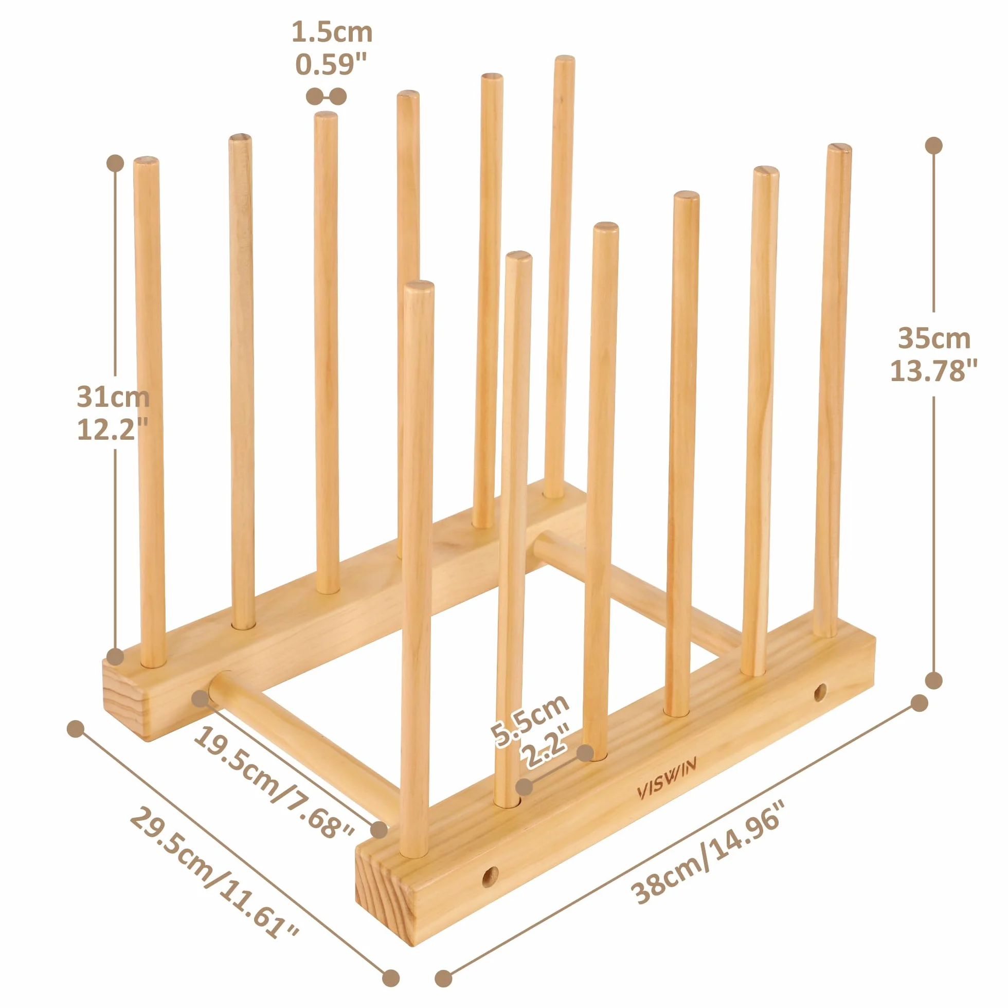 VISWIN soporte de arte, soporte de madera para tableros de lienzo, paneles, marcos, tableros de dibujo, material impreso, bloques de papel, hojas de cubierta
