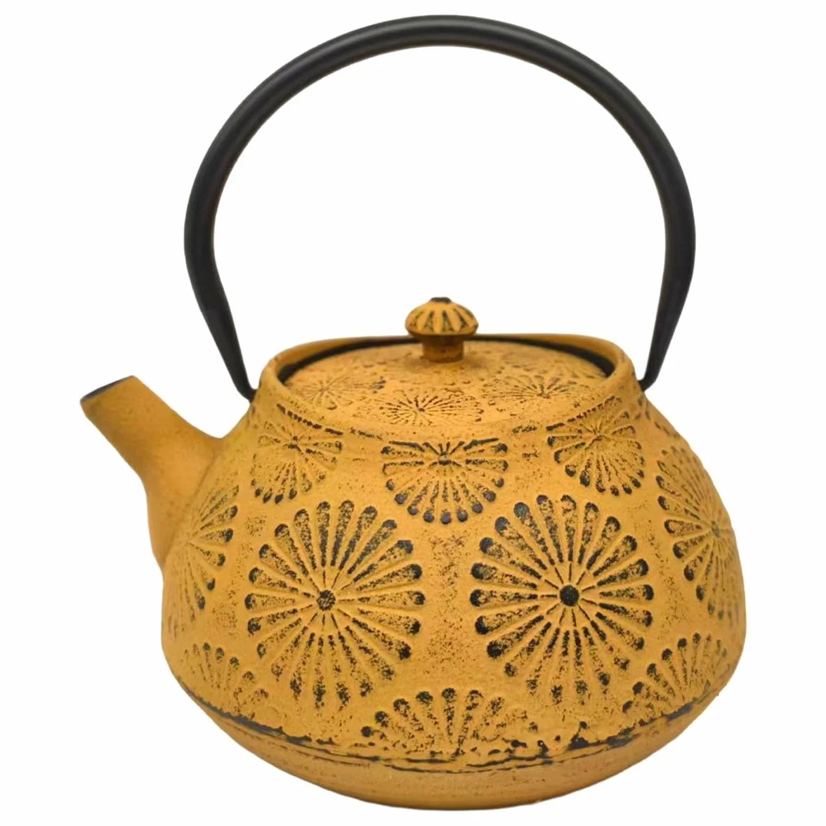 Tetera de Hierro Colado 1,2L - Estilo Japonés, Perfecta para Te Caliente