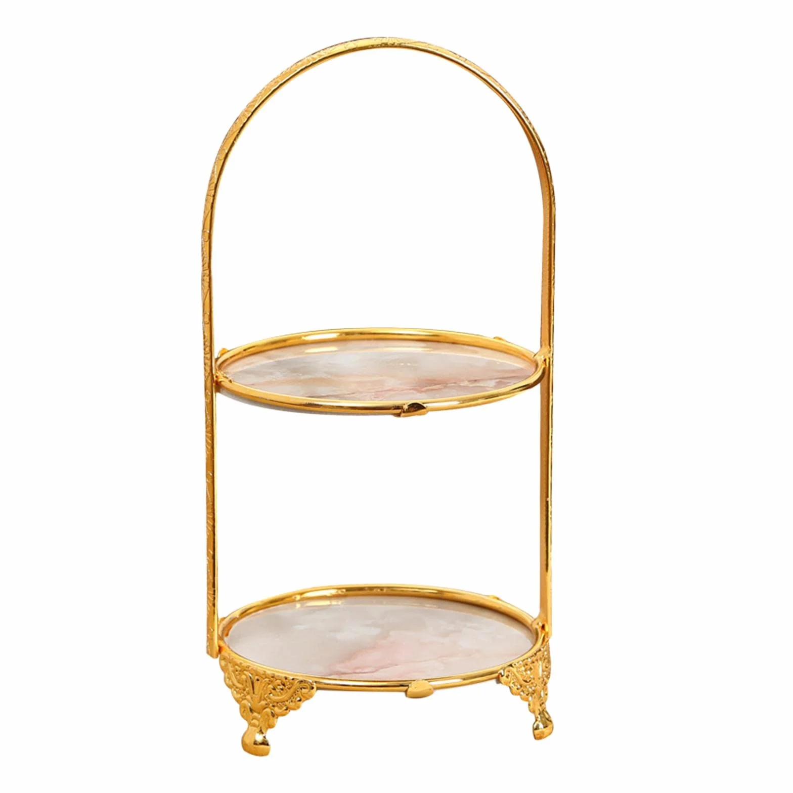 Soporte para Tartas de Hierro Decorativo, Bandeja Moderna para Tartas, vajilla de exhibición para Eventos, Fiestas, Bodas, Tartas, postres, Magdalenas, Plato pa