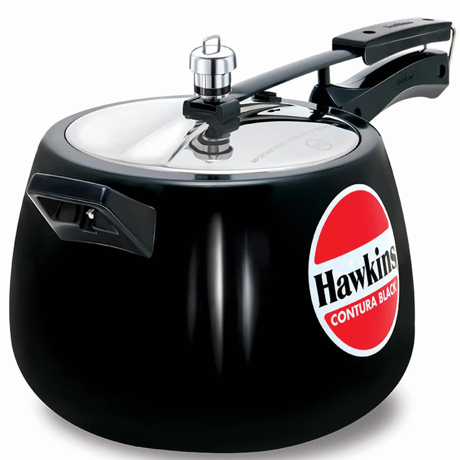 Hawkins CB65 Hard Anodised Pressure Cooker, 6.5-Liter, Contura Black