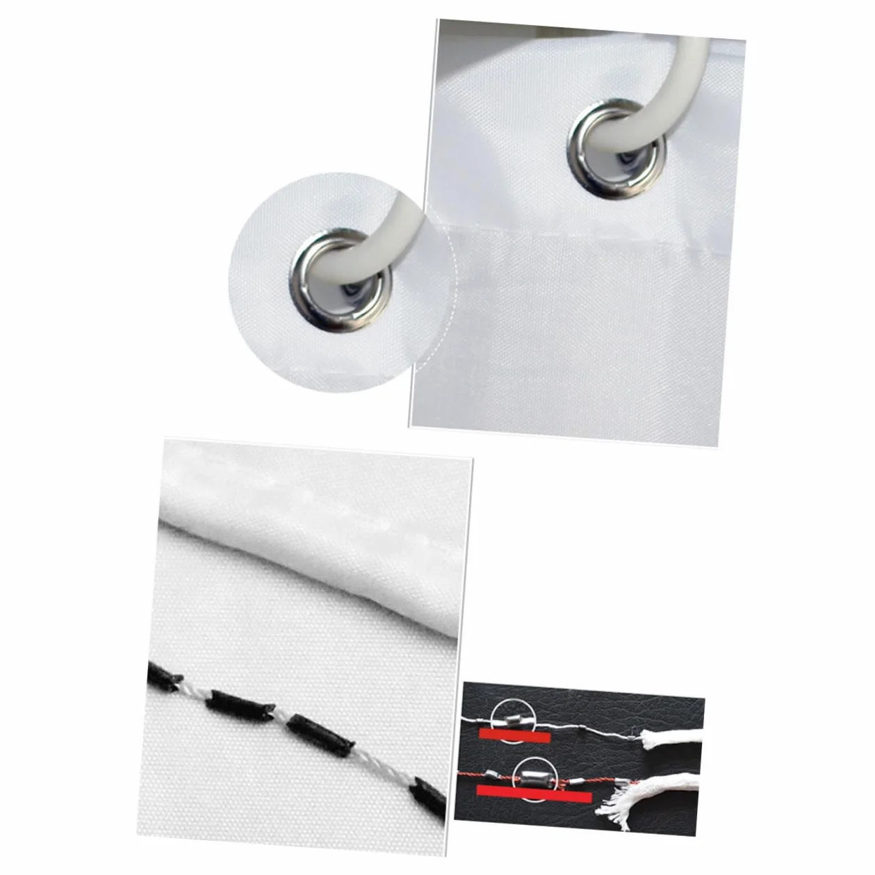 ABOOFAN 12piezas Cortina De Baño Decorativa Impresión De Halloween Ganchos para Baño Moderno y Elegante
