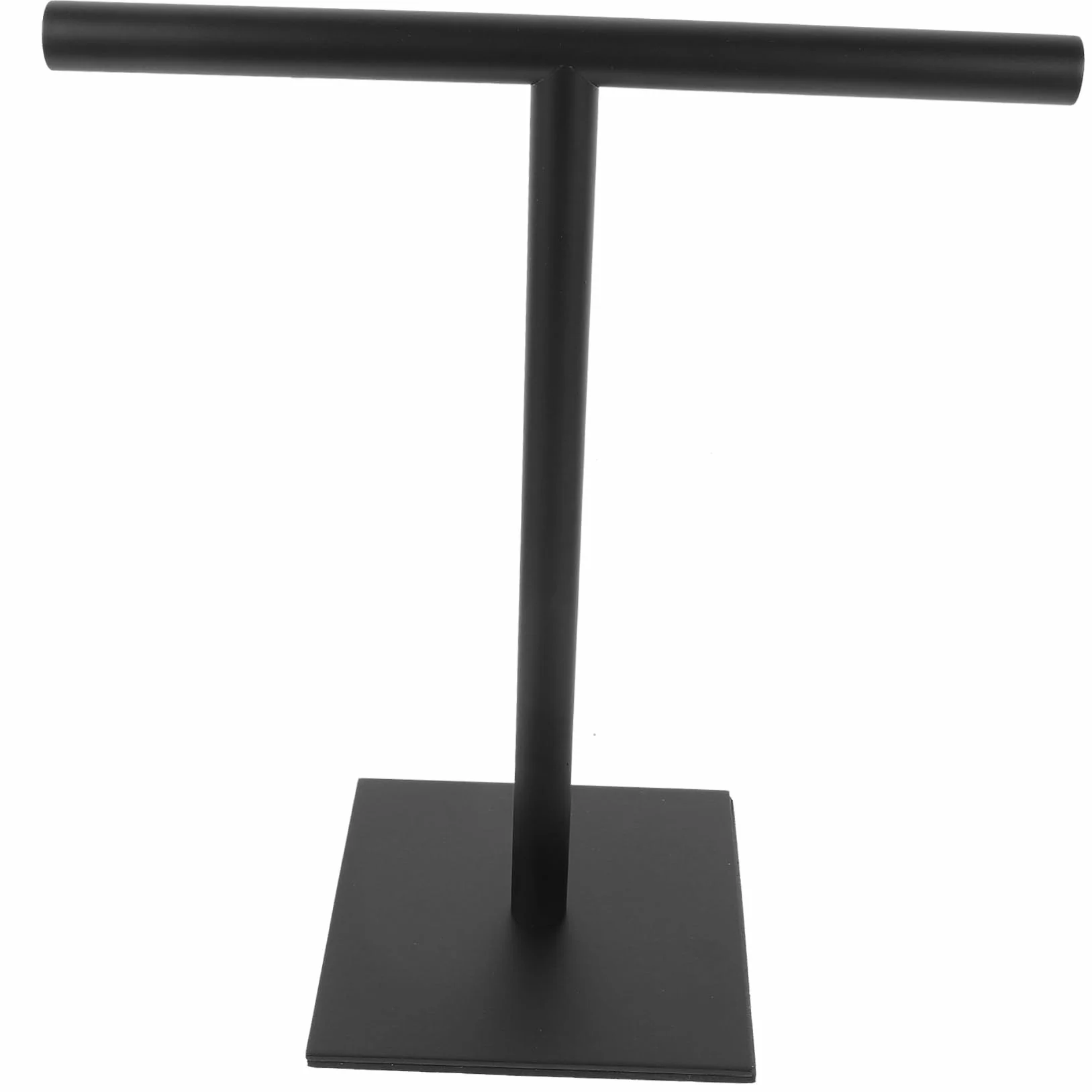 UKCOCO Toallero de Pie de Acero Inoxidable en Forma de T para Baño y Cocina, Soporte Vertical para Toallas Base Estable, Diseño Simple y Ahorro de Espacio