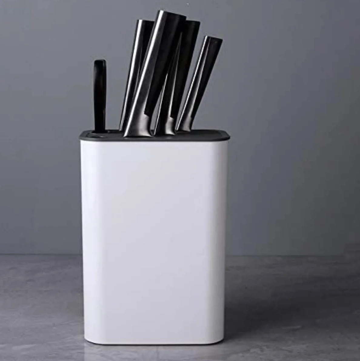 Bloque Cuchillos Cocina Soporte para Cuchillos De Cocina, Organizador Multifuncional, Herramienta De Almacenamiento, Soporte para Bloque De Cuchillos, Accesorios De Cocina