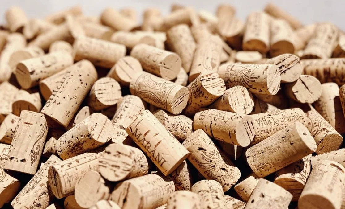 Corchos de vino, grado SUPREMA, auténticos, totalmente naturales, impresos de alta calidad, corcho de grado artesanal, sin circular, uniforme y limpio, manualidades, aglomerado y natural, nunca
