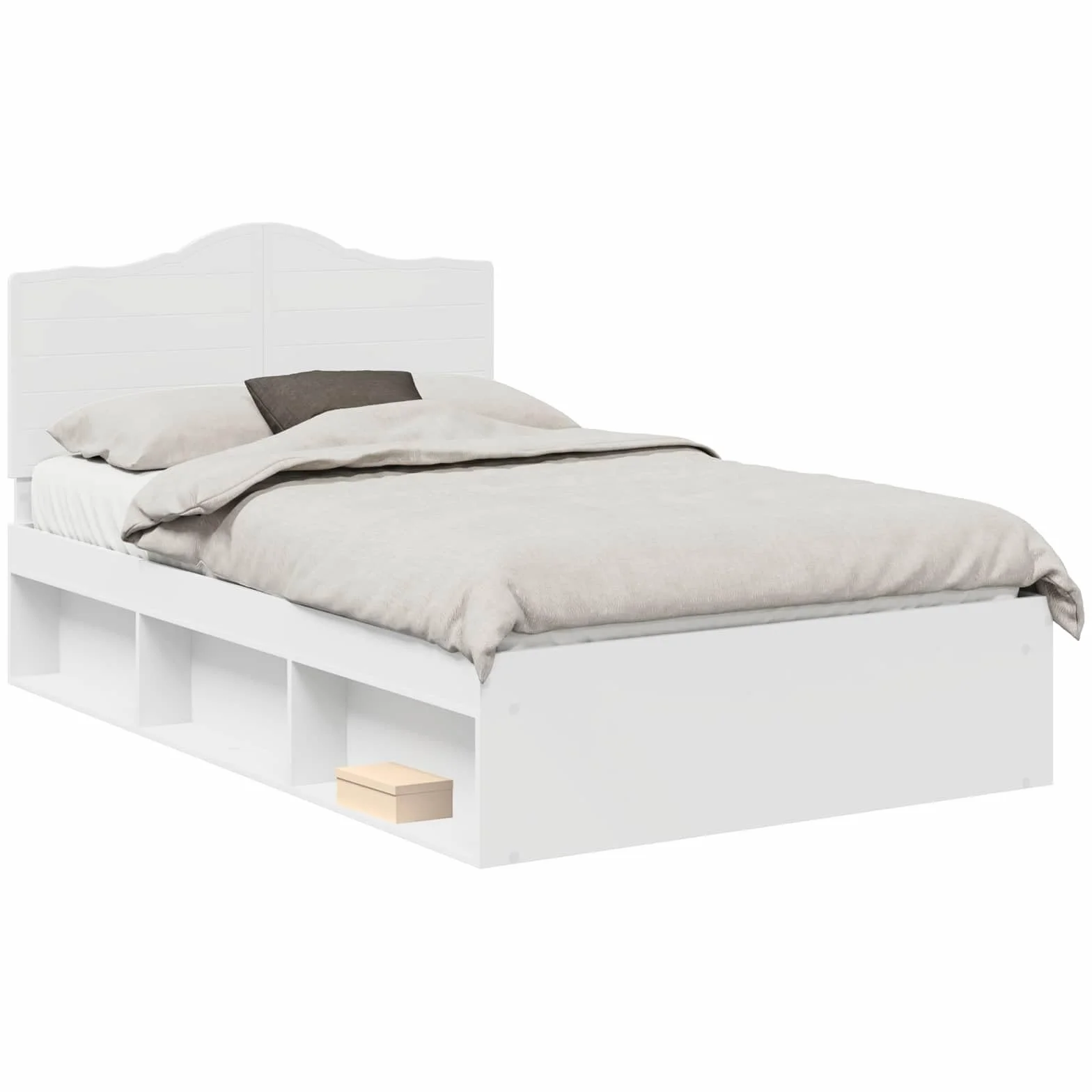 vidaXL Estructura de Cama 120 x 200 cm Madera de Pino Macizo
