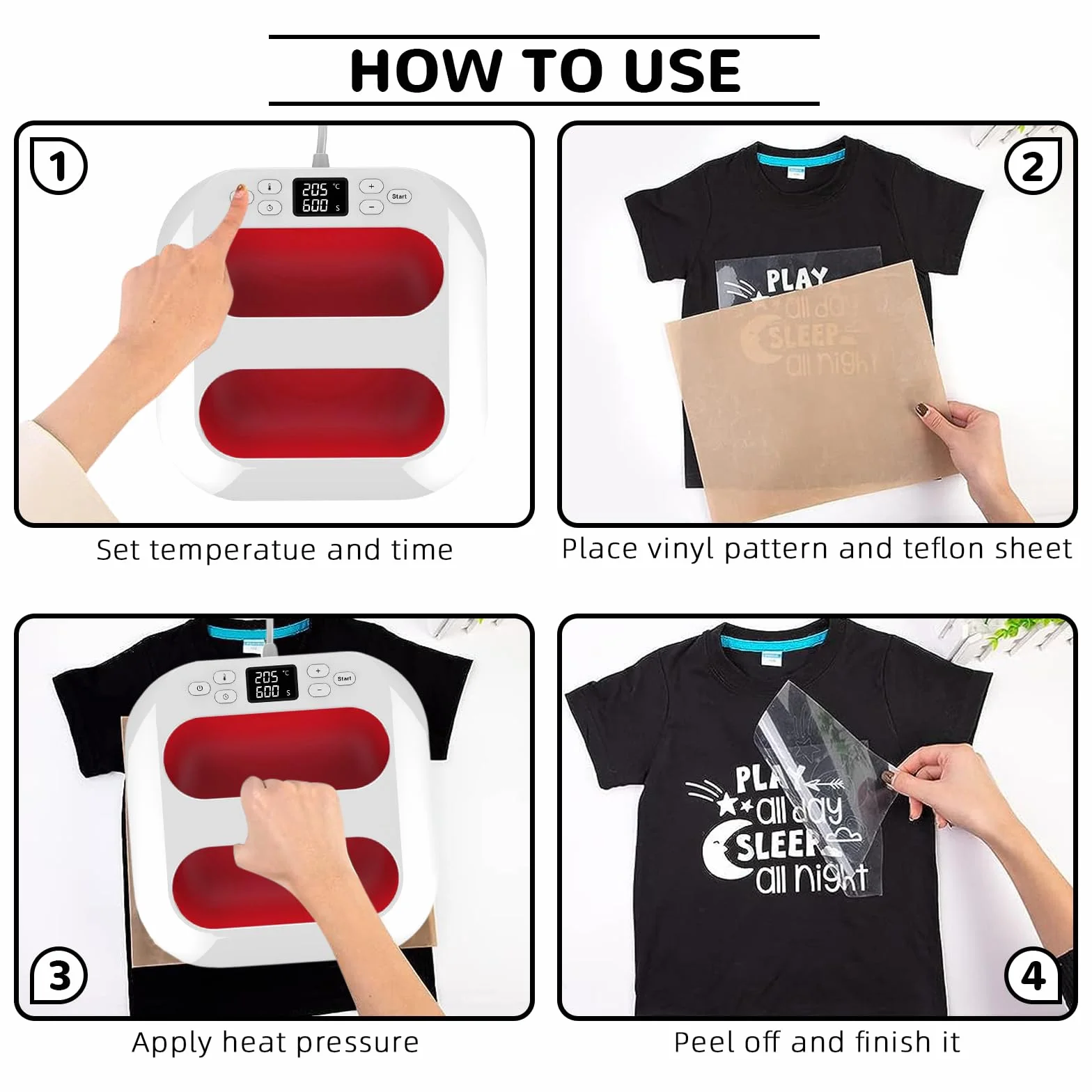 Prensa de Calor, Prensa Termica 2 en 1, Maquina Estampar Camisetas(9" x 9"), Impresora textil, Maquina Estampar Camisetas, Plancha Termica Camisetas, Impresora para Almohadas/Bolsos/Sombreros
