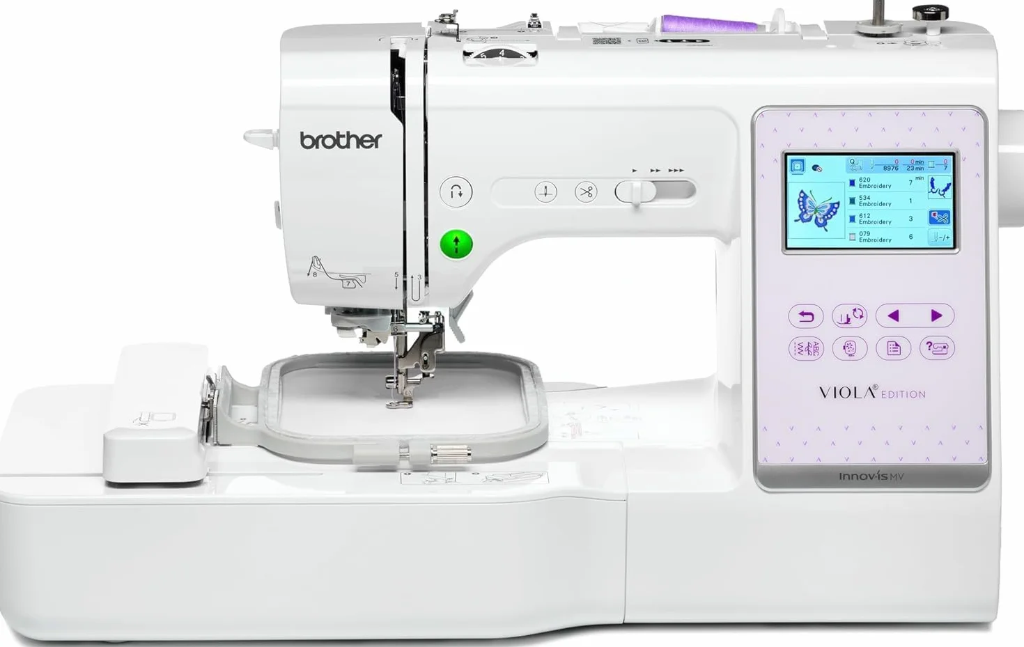 Violeta e Brother Innov-Is MV (Maravilla) Máquina de coser, bordar, Quilting y Patchwork, 181 puntadas de costura, 135 bordados, bordado inalámbrico