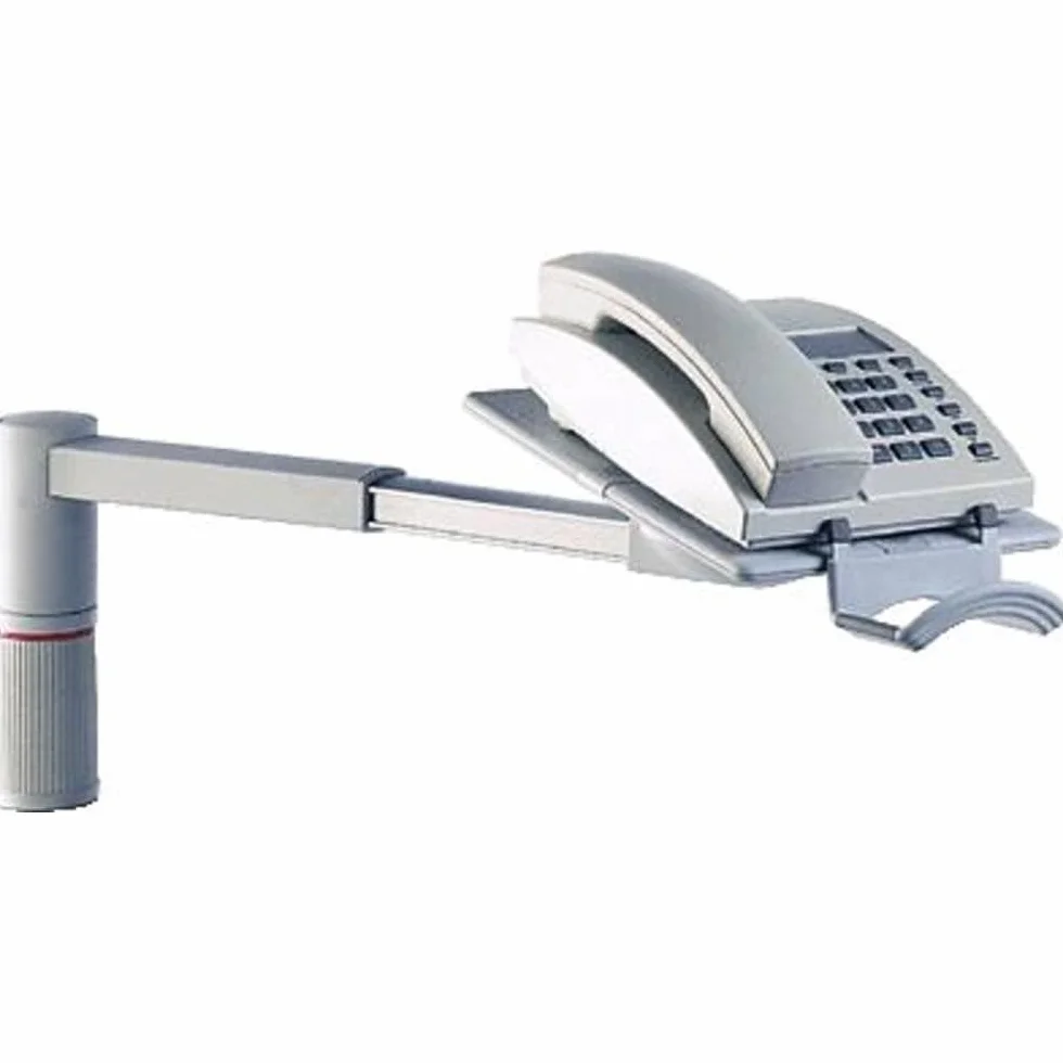 Novus ScopeMaster/7140002000 - Brazo Extensible metálico para el teléfono con Capacidad de Carga de hasta 2 kg, Color Gris