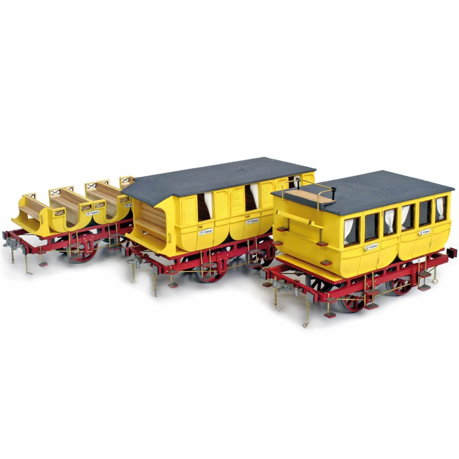 OCCRE 56001 Adler Waggons (3 Modelos) Kit de Modelo