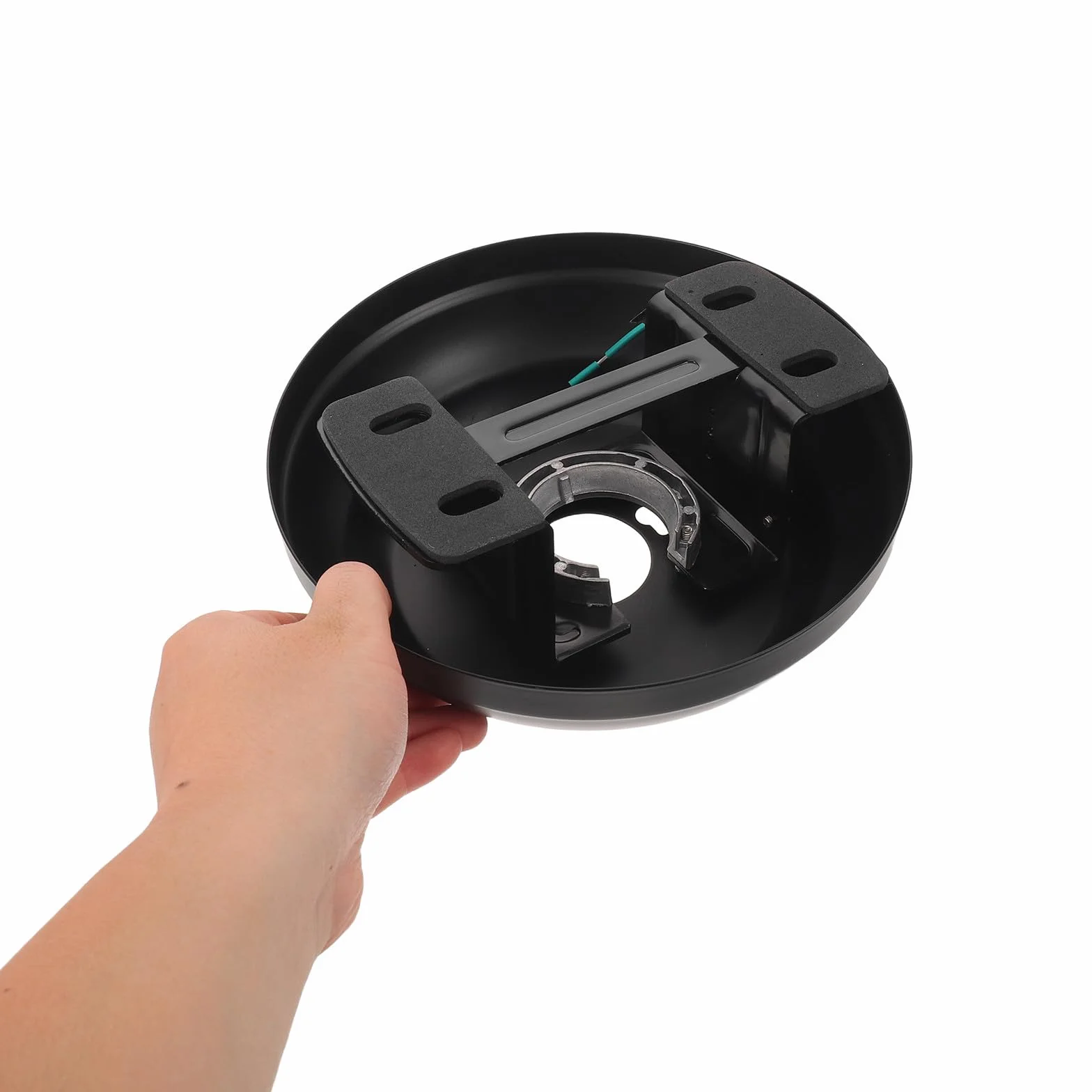 Base para Ventilador de Techo de Hierro Proceso de Fosfatado, Soporte Estable y Alineación Precisa para Celebracion Verano en Sala o Comedor