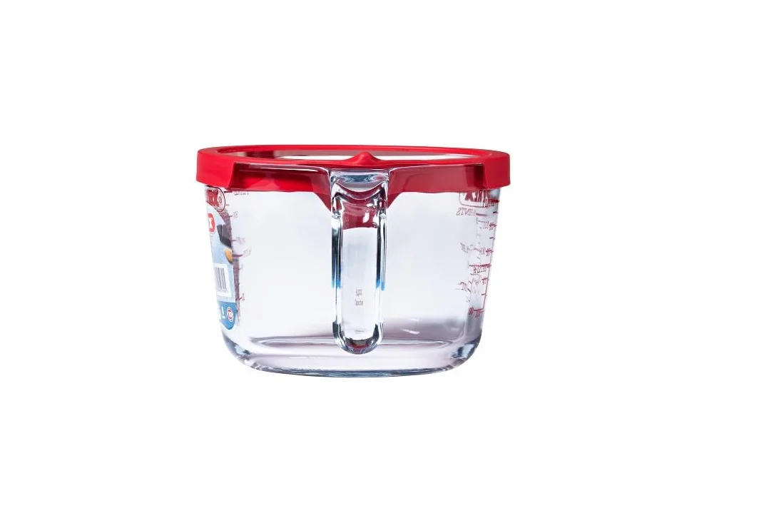 PYREX Classic Jarra medidora, Transparente, 20,9 x 16,1 x 11,2 cm