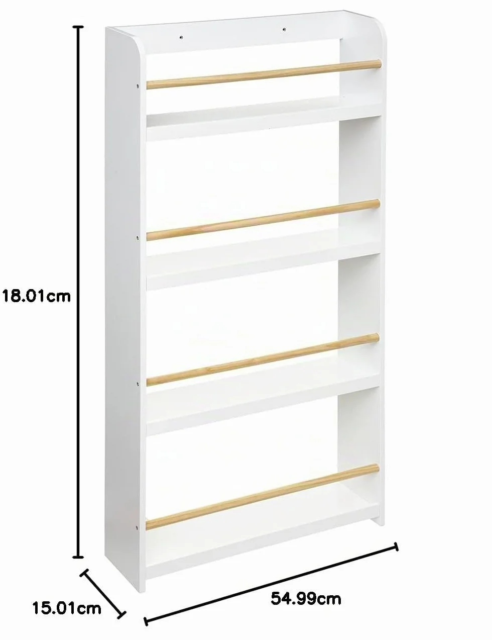 Atmosphera - Librería Infantil 4 estantes - Blanco H118 cm