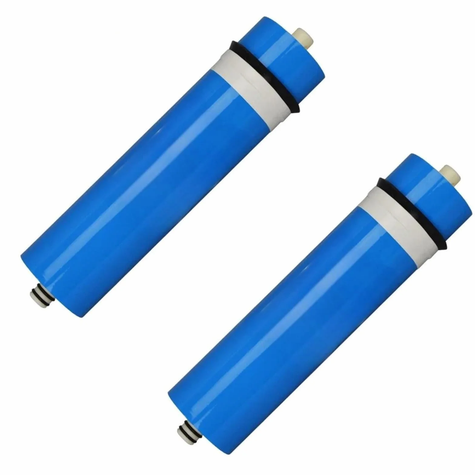 Membrana de ósmosis inversa 400 gpd, 2 unidades, 3012-400, filtro agua gran caudal, purificador en el sabor del agua. Fácil instalación