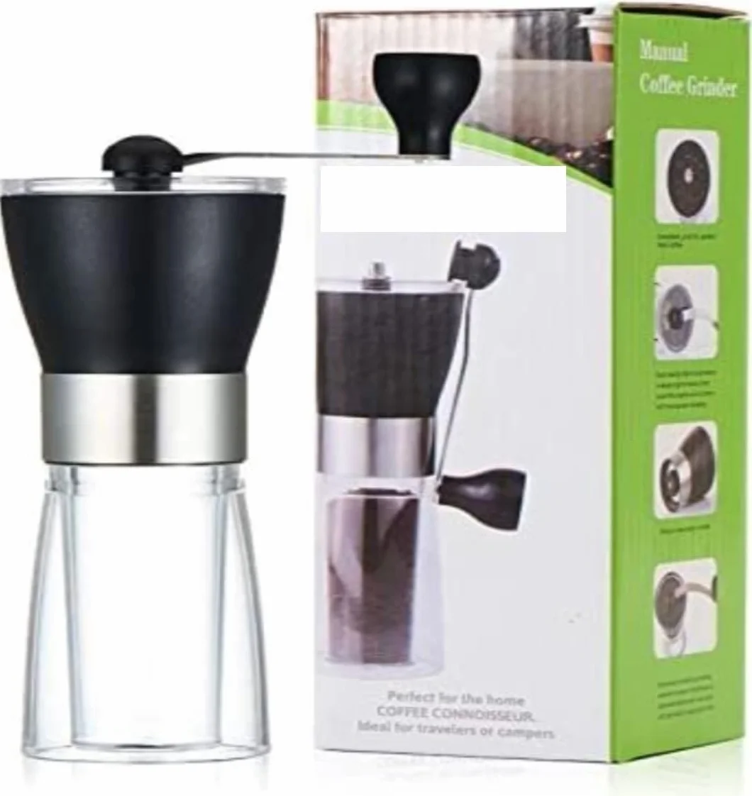 Molinillo de Café Molino de Café Molinillo De Mano, Máquina De Café, Moderno Manual De Acero Inoxidable, Molinillo De Cocina para Moler Pimienta, Café, Molinillo De Especias Molinillo Cafe Molinillos