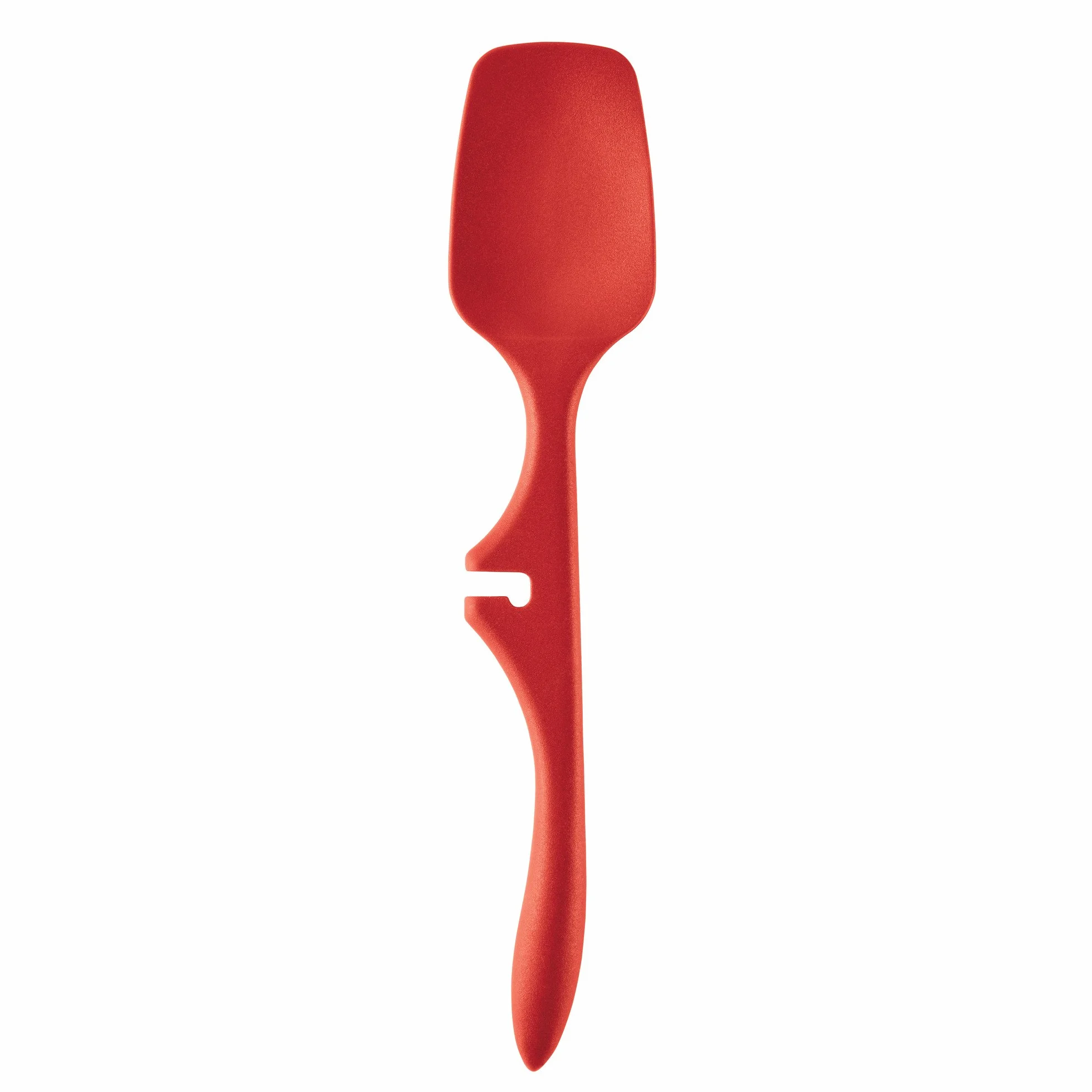 Rachael Ray Juego de 3 herramientas de silicona perezosas, color rojo