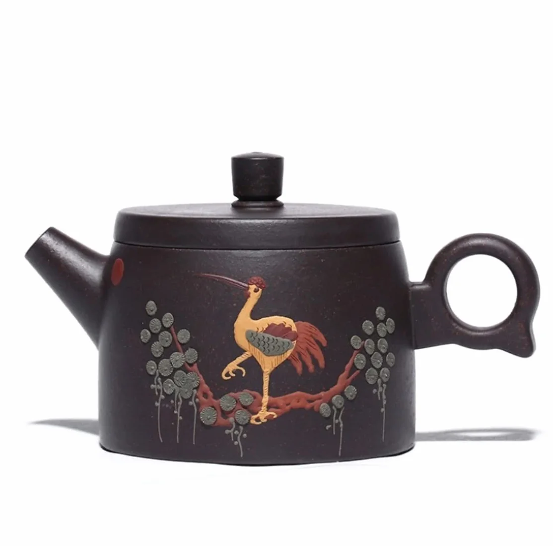 Tetera de Hierro Tetera Japonesa Tetera De 7,7 Oz/0,23 L, Tetera De Arcilla Negra, Tetera De Arcilla Morada, Tetera Zisha, Tetera para El Hogar Tetera Hierro Fundido Hervidor de Hierro Fundido